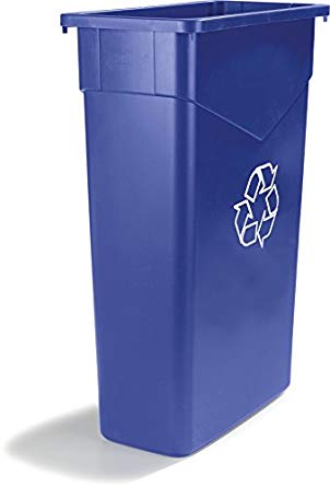 Carlisle 342015REC14 TrimLine LLDPE Waste Container, 15 Gallon Capacity, 10.95