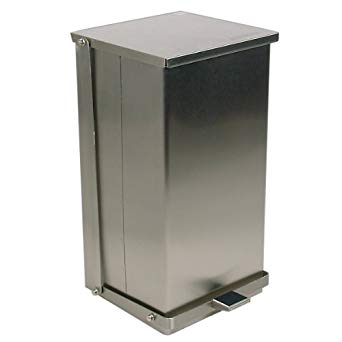 Stainless Steel Step-On Garbage Cans