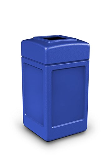 42 Gallon Square Waste Container Color: Blue