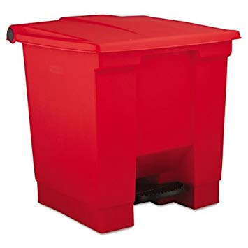 Rubbermaid Step-On Containers - 6143-RED SEPTLS6406143RED [Misc.]