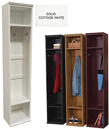 Mudroom Storage Locker (Solid - Cottage White)