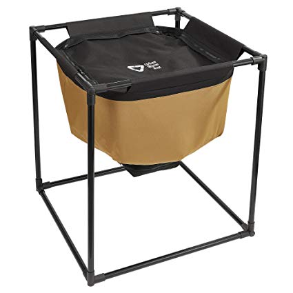 Urban Worm Bag Worm Composting Bin - Create and Harvest Worm Castings Quickly with a Breathable Vermicomposting Bin - Iron Frame Included - No Tools Required